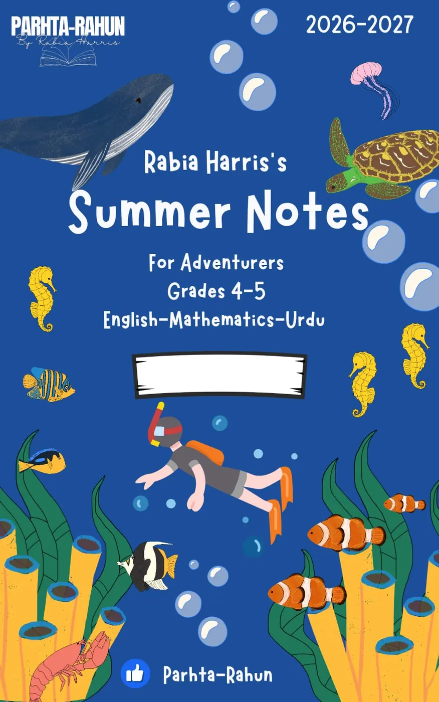 Summer Notes — Grade 4 – 5 — Grade 4 – 5