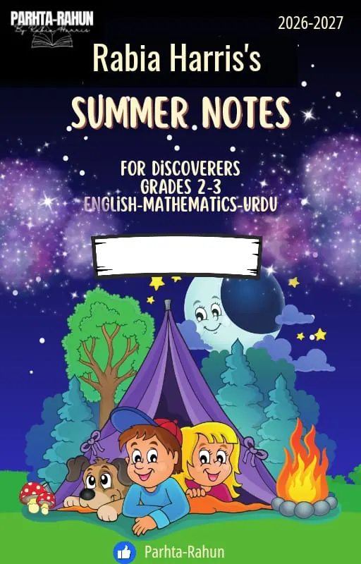 Summer Notes — Grade 2 – 3 — Grade 2 – 3